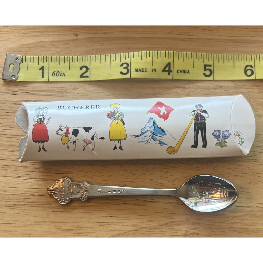 Rolex Bucherer‎ Lucerne Collector Spoon With Box